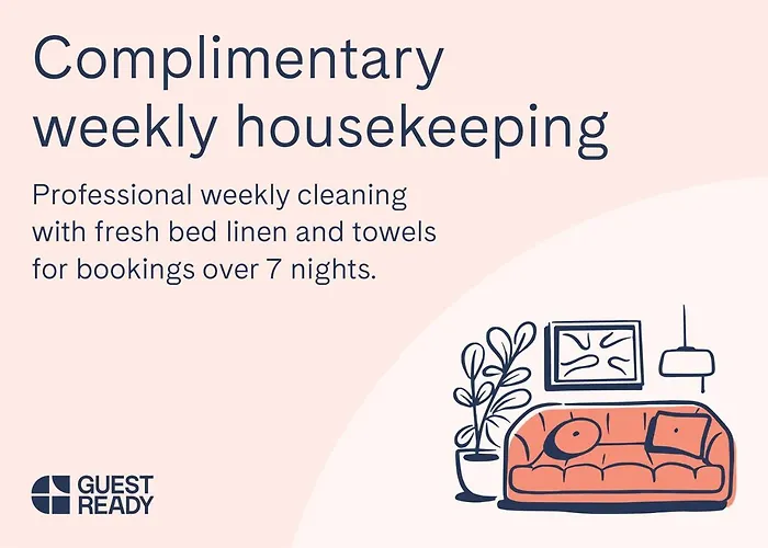 דירה Guestready - Peaceful With A Private Backyard *